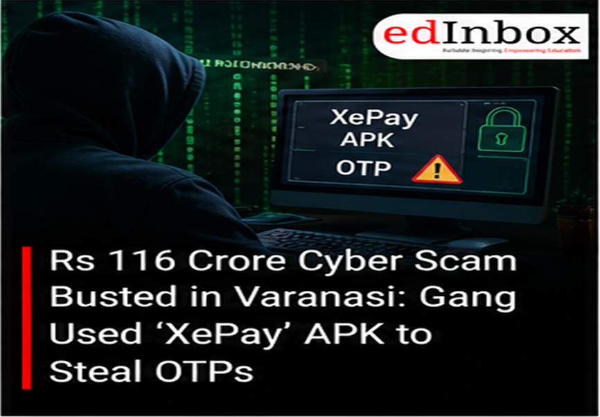 Rs 116 Crore Cyber Scam Busted in Varanasi: Gang Used ‘XePay’ APK to Steal OTPs