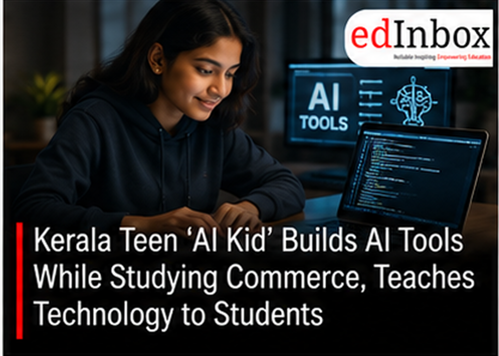 Kerala Teen ‘AI Kid’ Builds AI Tools While Studying Commerce, Teaches Technology to Students