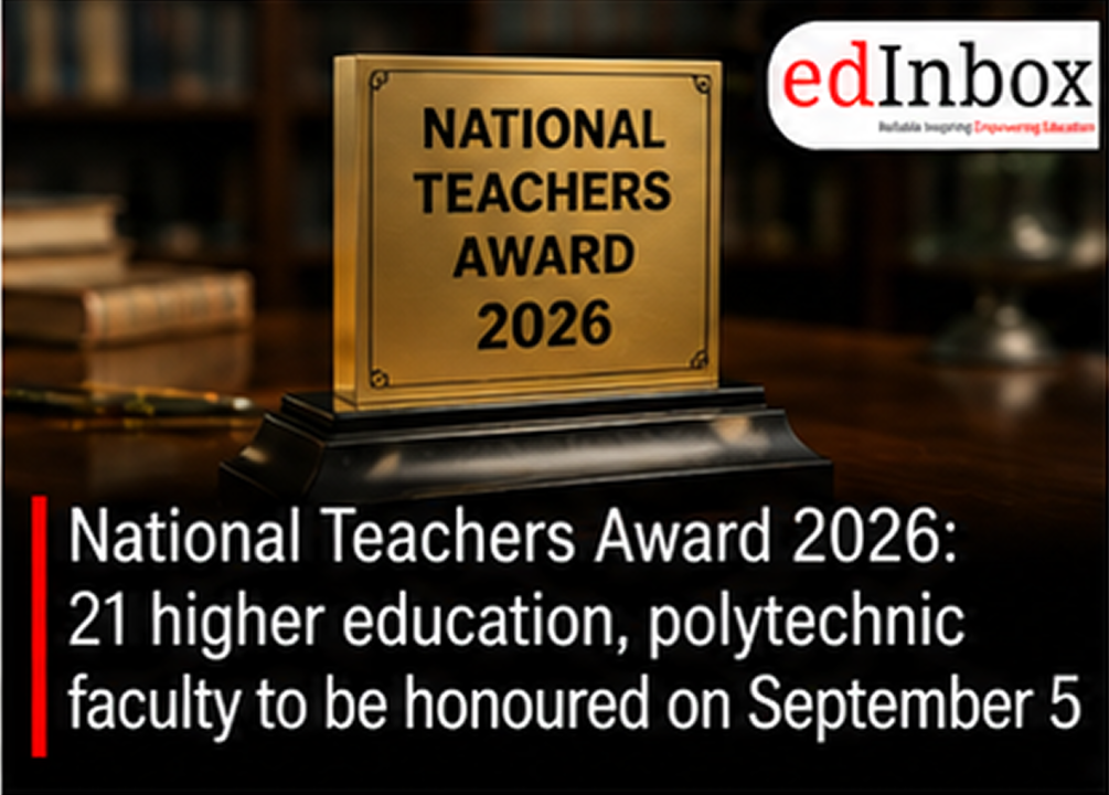 National Teachers Award 2026: 21 higher education, polytechnic faculty to be honoured on September 5