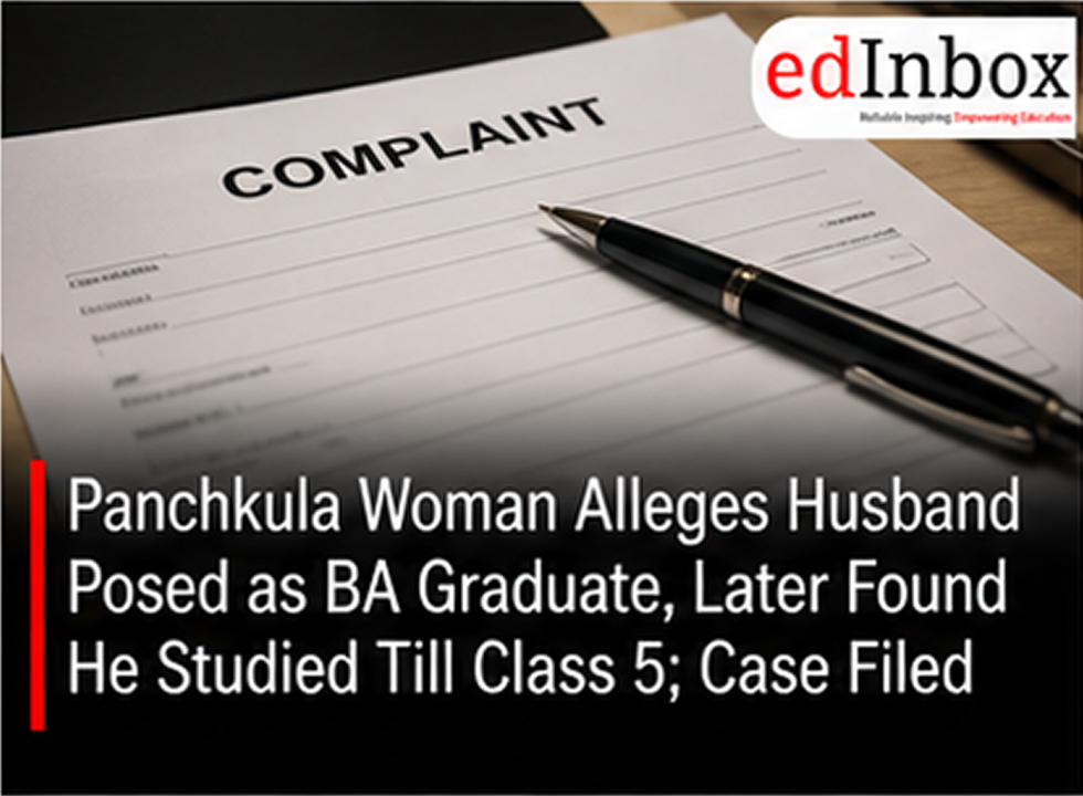 Panchkula Woman Alleges Husband Posed as BA Graduate, Later Found He Studied Till Class 5; Case Filed
