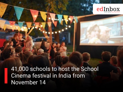 41,000 schools to host the School Cinema festival in India from November 14