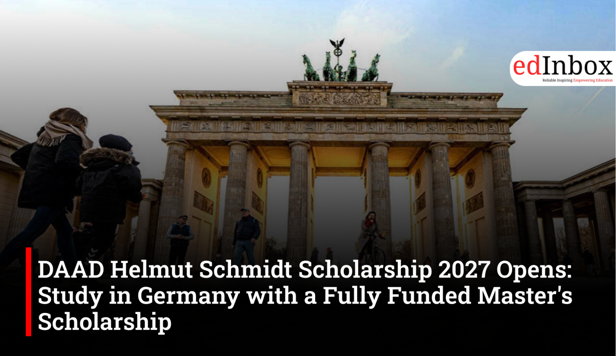 DAAD Helmut Schmidt Scholarship 2027 Opens: Study in Germany with a Fully Funded Master's Scholarship
