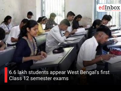 6.6 lakh students appear West Bengal's first Class 12 semester exams