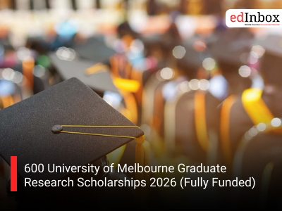 600 University of Melbourne Graduate Research Scholarships 2026 (Fully Funded)