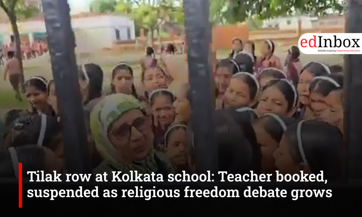 Tilak row at Kolkata school: Teacher booked, suspended as religious freedom debate grows