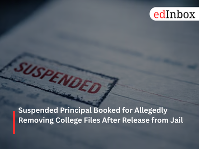 Suspended Odisha College Principal Booked Again