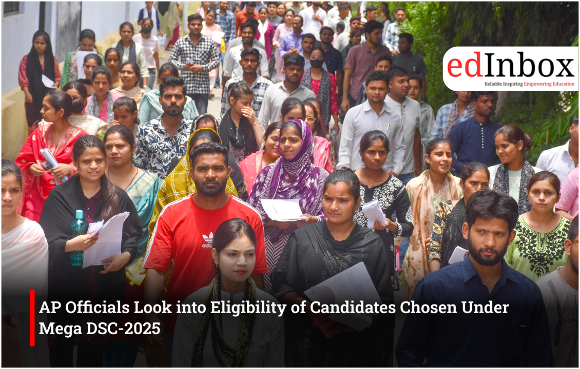 AP Officials Look into Eligibility of Candidates Chosen Under Mega DSC-2025
