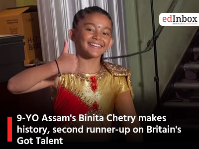 9-YO Assam's Binita Chetry makes history, second runner-up on Britain's Got Talent