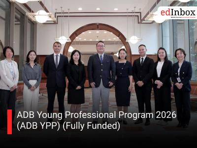 ADB Young Professional Program 2026 (ADB YPP) (Fully Funded)