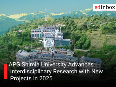 APG Shimla University Advances Interdisciplinary Research with New Projects in 2025