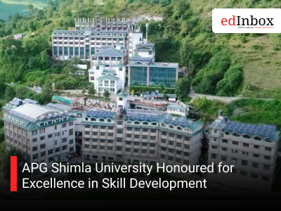 APG Shimla University Honoured for Excellence in Skill Development