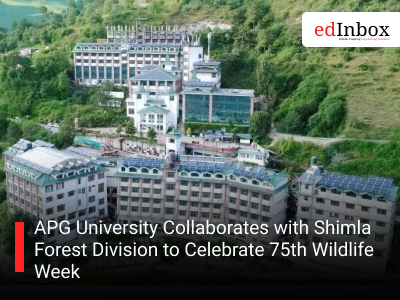 APG University Collaborates with Shimla Forest Division to Celebrate 75th Wildlife Week
