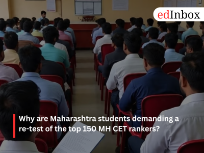 Why are Maharashtra students demanding a re-test of the top 150 MH CET rankers?