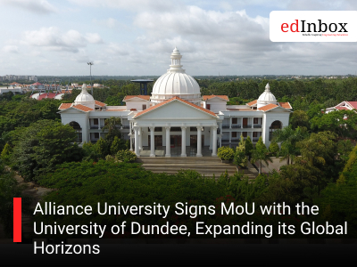 Alliance University Signs MoU with the University of Dundee, Expanding its Global Horizons