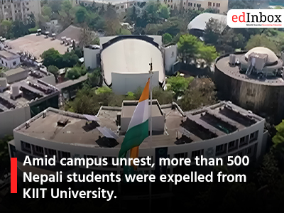 Amid campus unrest, more than 500 Nepali students were expelled from KIIT University.