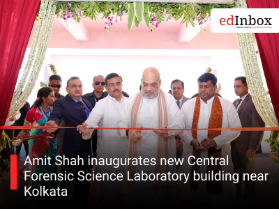 Amit Shah inaugurates new Central Forensic Science Laboratory building near Kolkata