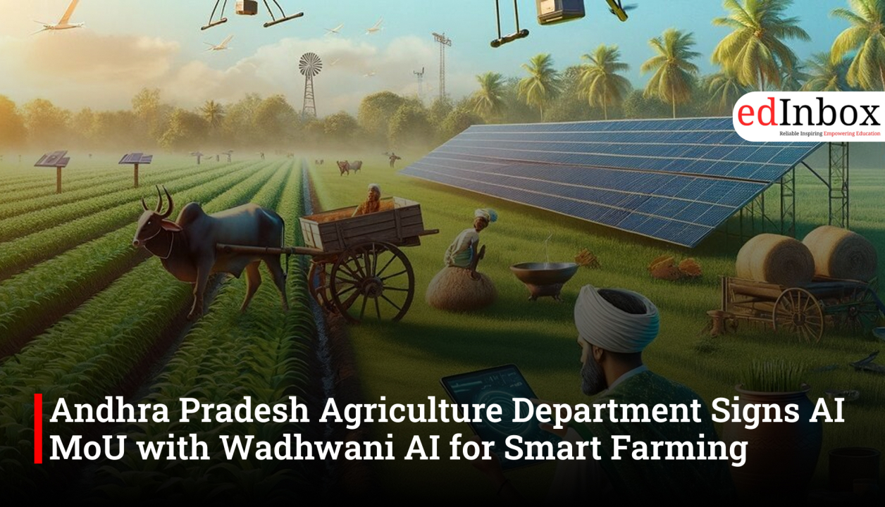 Andhra Pradesh Agriculture Department Signs AI MoU with Wadhwani AI for Smart Farming
