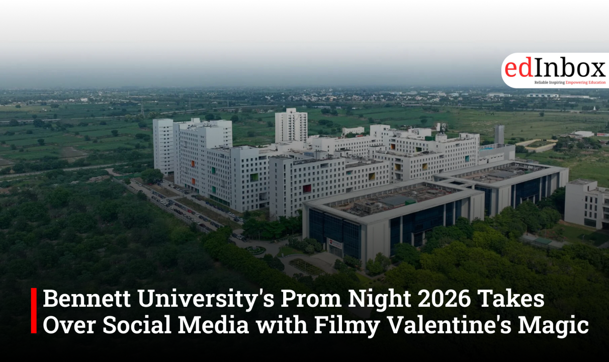 Bennett University's Prom Night 2026 Takes Over Social Media with Filmy Valentine's Magic