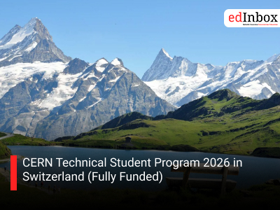 CERN Technical Student Program 2026 in Switzerland (Fully Funded)