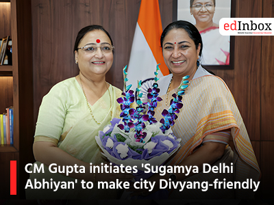 CM Gupta initiates 'Sugamya Delhi Abhiyan' to make city Divyang-friendly