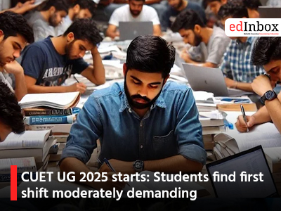 CUET UG 2025 starts: Students find first shift moderately demanding