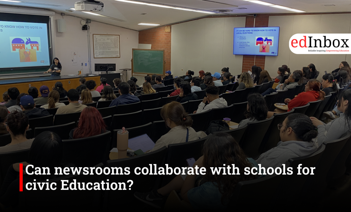 Can newsrooms collaborate with schools for civic Education?