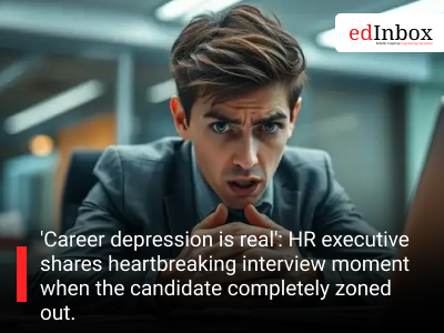 'Career depression is real': HR executive shares heartbreaking interview moment when the candidate completely zoned out.