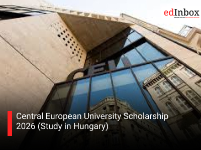 Central European University Scholarship 2026 (Study in Hungary)