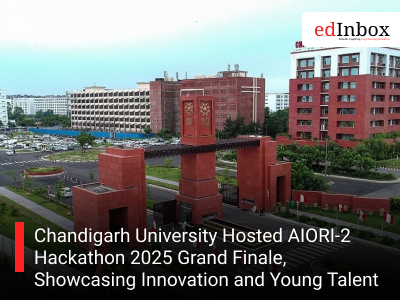 Chandigarh University Hosted AIORI-2 Hackathon 2025 Grand Finale, Showcasing Innovation and Young Talent