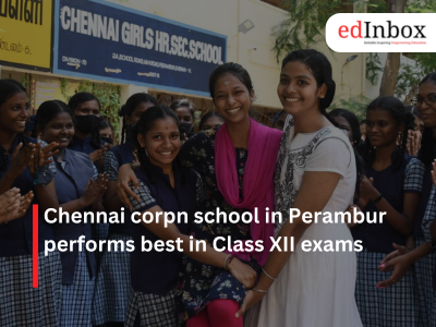 Chennai corpn school in Perambur performs best in Class XII exams
