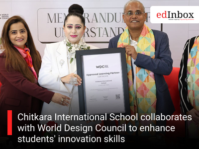 Chitkara International School collaborates with World Design Council to enhance students' innovation skills