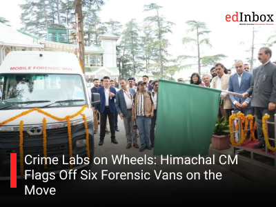 Crime Labs on Wheels: Himachal CM Flags Off Six Forensic Vans on the Move