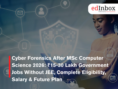 Cyber Forensics After MSc Computer Science 2026: ₹15-30 Lakh Government Jobs Without JEE, Complete Eligibility, Salary & Future Plan