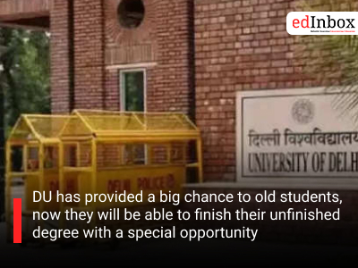 DU has provided a big chance to old students, now they will be able to finish their unfinished degree with a special opportunity