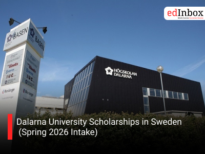 Dalarna University Scholarships in Sweden (Spring 2026 Intake)