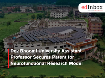 Dev Bhoomi University Assistant Professor Secures Patent for Neurofunctional Research Model