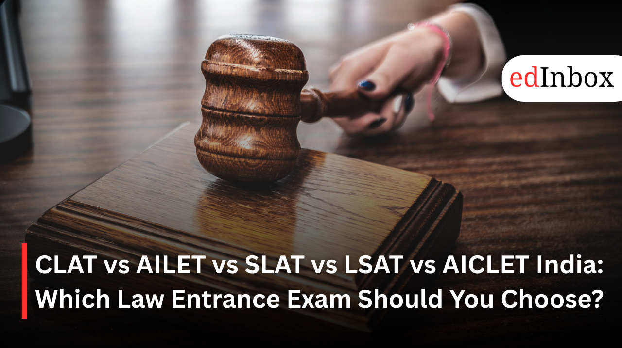 CLAT vs AILET vs SLAT vs LSAT vs AICLET India: Which is the Best Law Entrance Exam in 2027?