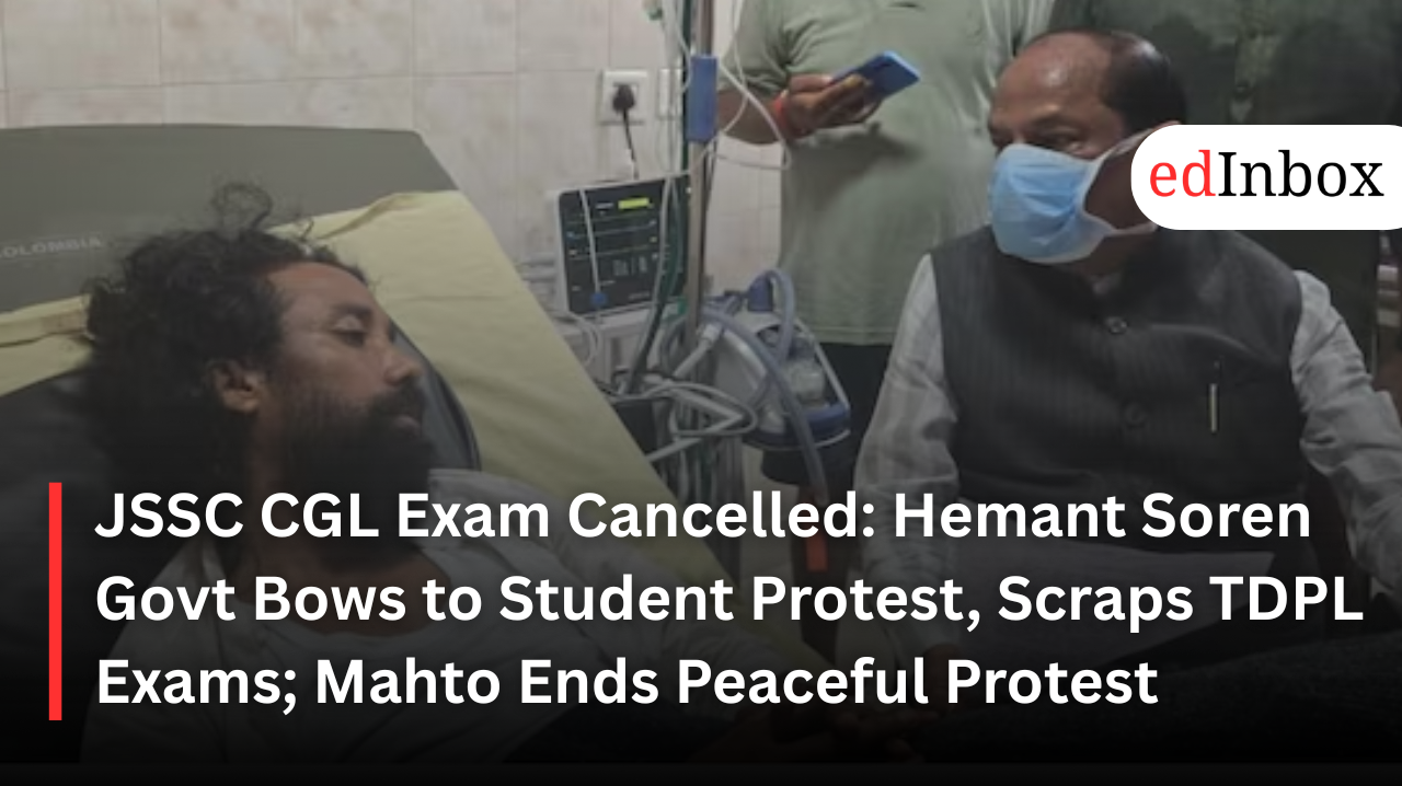 JSSC CGL Exam Cancelled: Hemant Soren Govt Bows to Student Protest, Scraps TDPL Exams; Mahto Ends Peaceful Protest