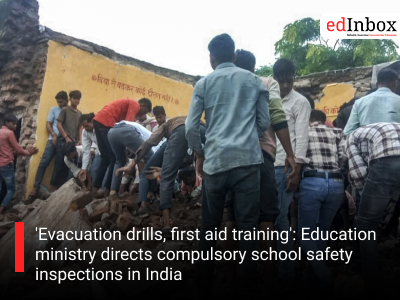 'Evacuation drills, first aid training': Education ministry directs compulsory school safety inspections in India