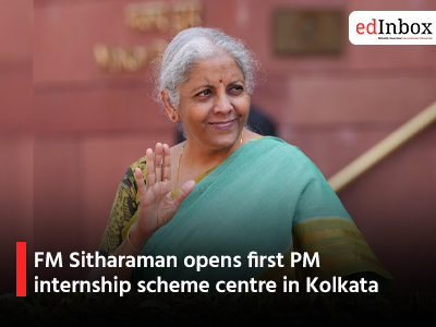 FM Sitharaman opens first PM internship scheme centre in Kolkata