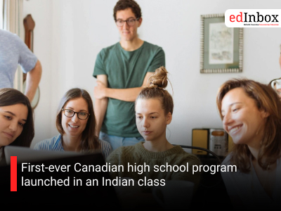 First-ever Canadian high school program launched in an Indian class