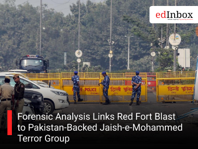 Forensic Analysis Links Red Fort Blast to Pakistan-Backed Jaish-e-Mohammed Terror Group