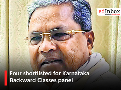Four shortlisted for Karnataka Backward Classes panel
