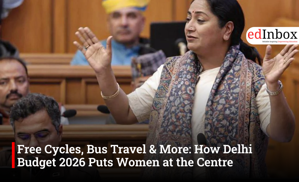 Free Cycles, Bus Travel & More: How Delhi Budget 2026 Puts Women at the Centre