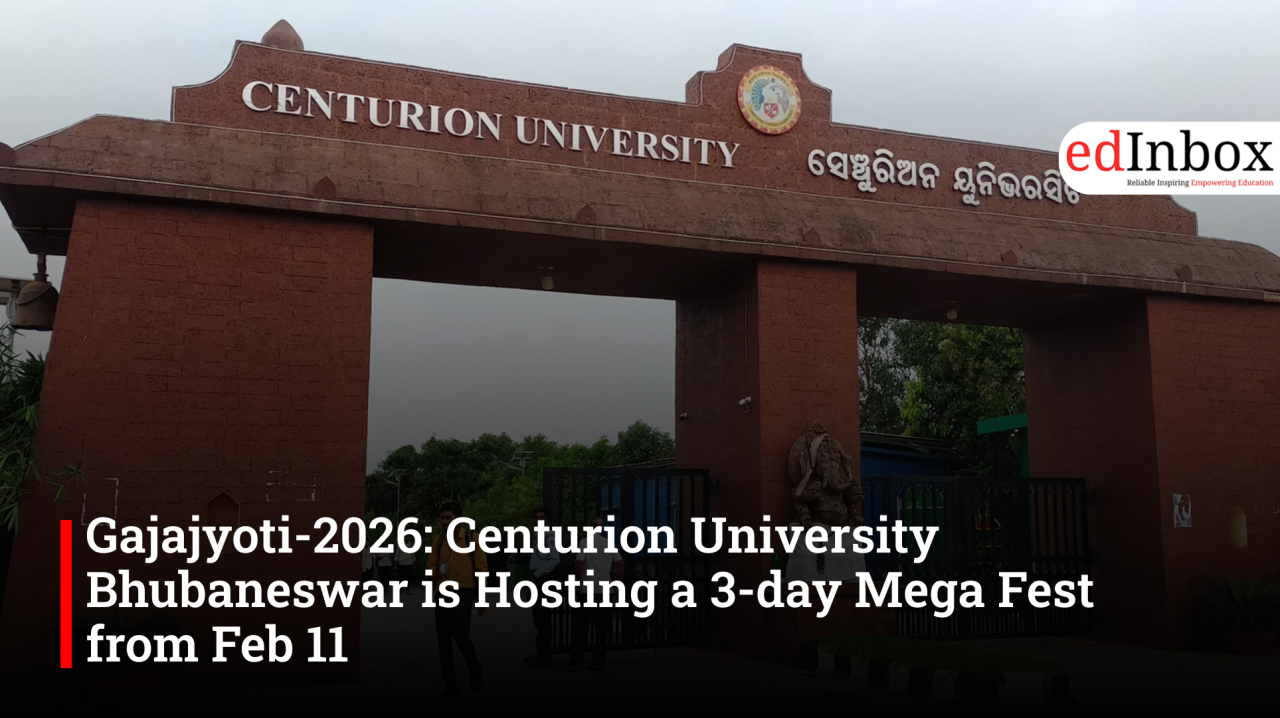 Gajajyoti-2026: Centurion University Bhubaneswar is Hosting a 3-day Mega Fest from Feb 11