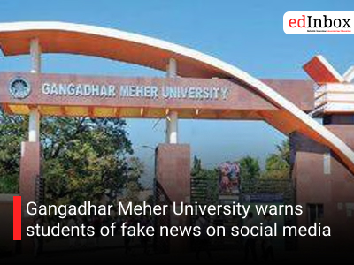 Gangadhar Meher University warns students of fake news on social media
