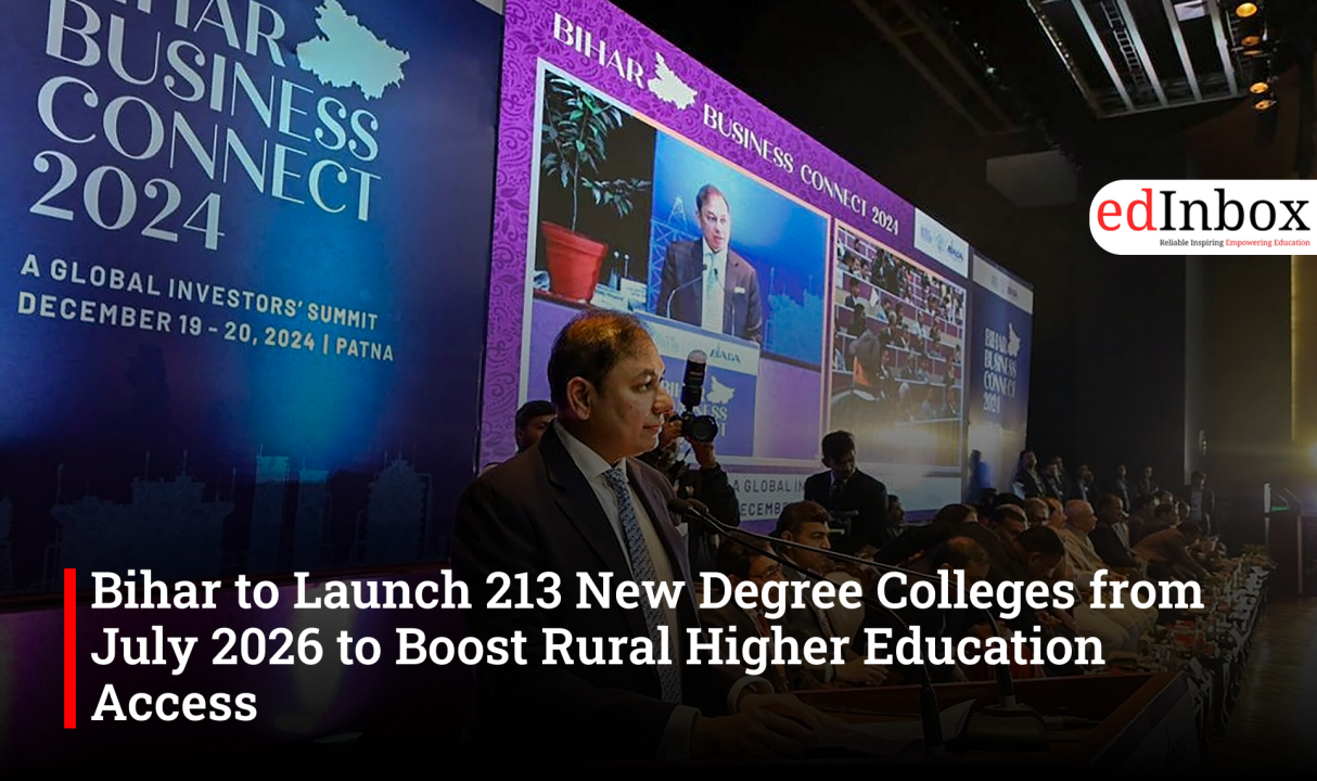Bihar to Launch 213 New Degree Colleges from July 2026 to Boost Rural Higher Education Access