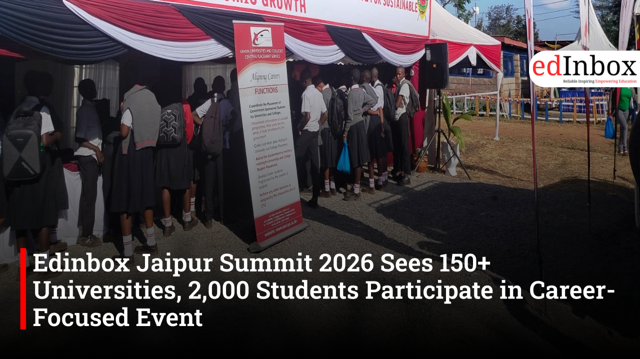 Edinbox Jaipur Summit 2026 Sees 150+ Universities, 2,000 Students Participate in Career-Focused Event