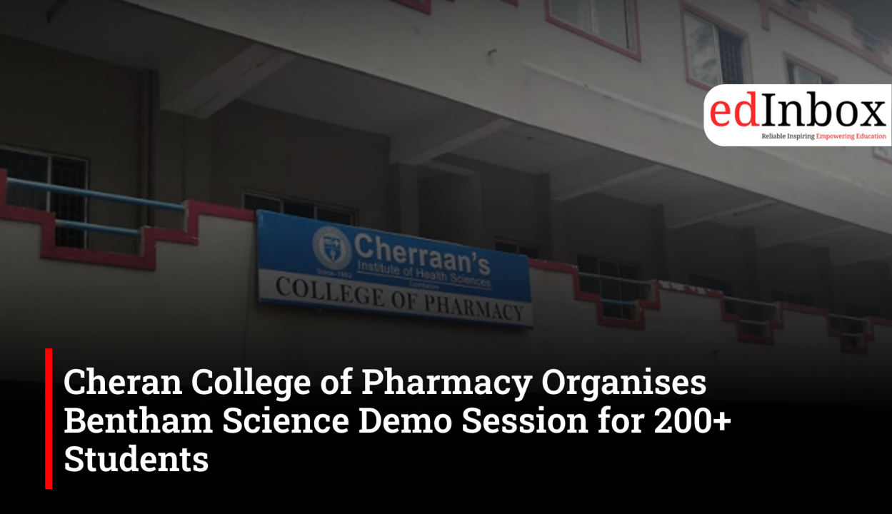Cheran College of Pharmacy Organises Bentham Science Demo Session for 200+ Students
