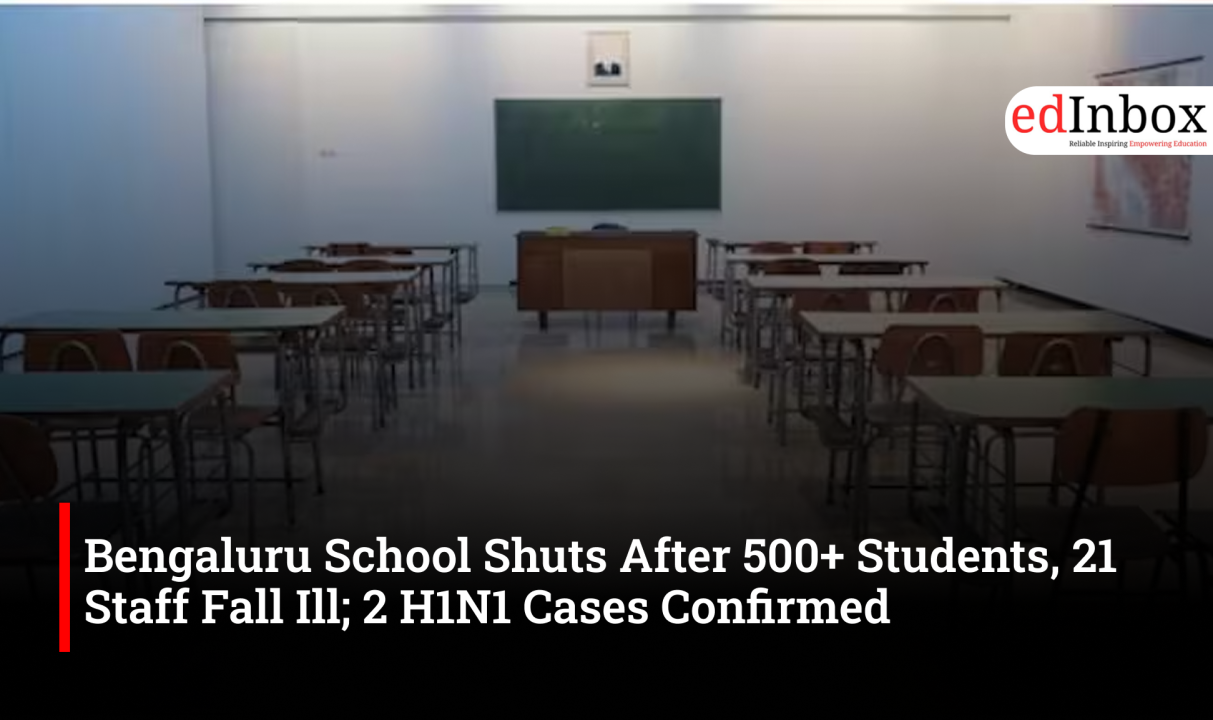 Bengaluru School Shuts After 500+ Students, 21 Staff Fall Ill; 2 H1N1 Cases Confirmed